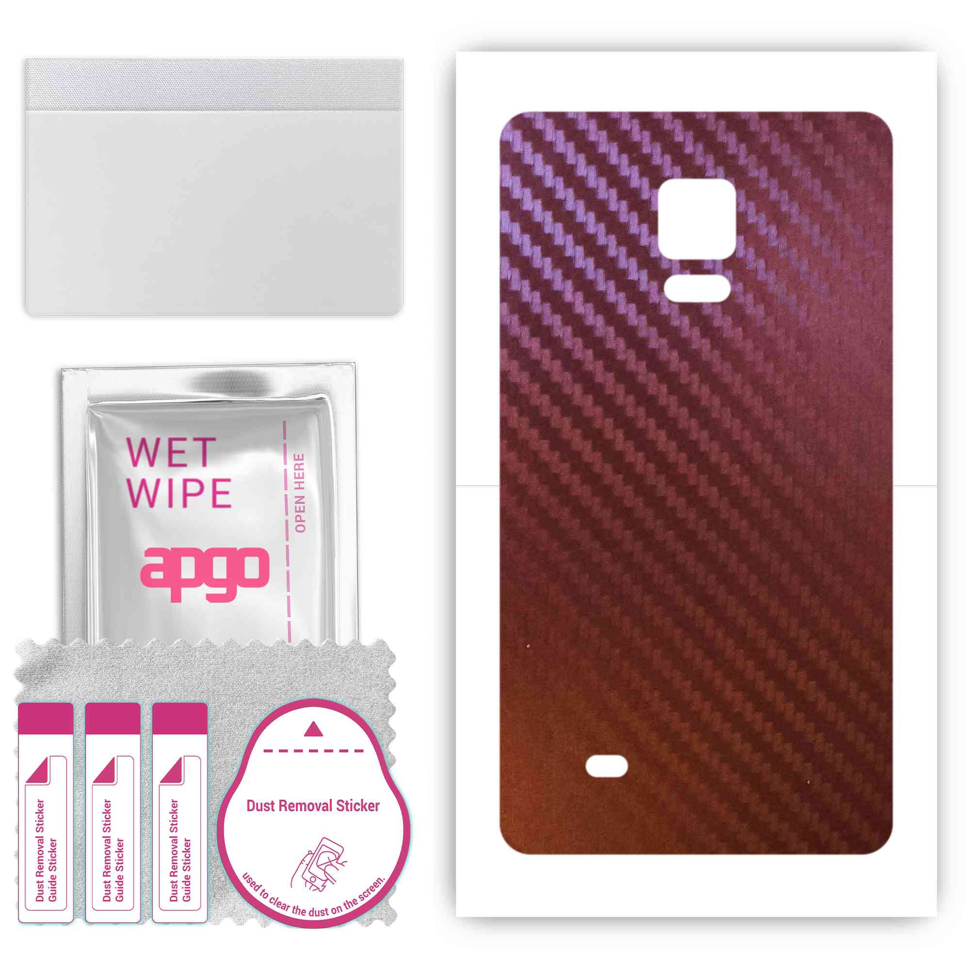 apgo skin sticker film foil vinyl for the BACK compatible with Samsung Galaxy Note Edge N915, scratch-resistant, easy to install - Carbon Chameleon CA
apgo skin sticker film foil vinyl for the BACK compatible with Samsung Galaxy Note Edge N915, scratch-resistant, easy to install - Carbon Chameleon CA