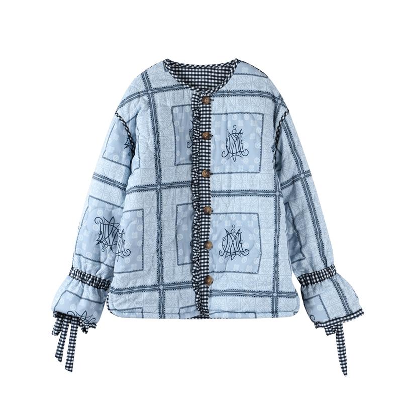 Женская двухсторонняя куртка с принтом, модное однобортное пальто с длинным рукавом, осень-зима, свободная утепленная верхняя одежда с круглым вырезом L
Женская двухсторонняя куртка с принтом, модное однобортное пальто с длинным рукавом, осень-зима, свободная утепленная верхняя одежда с круглым вырезом L