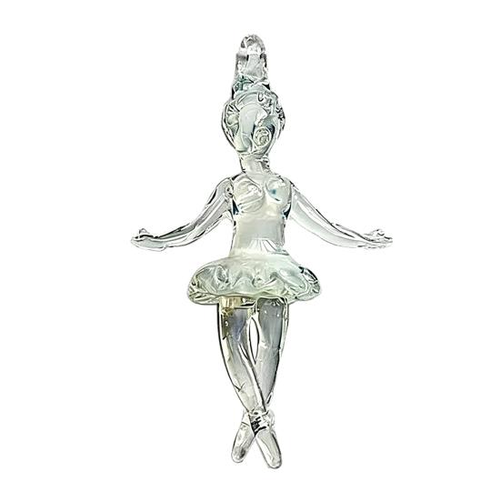 Clear Ballerina Pendant 3D Hand Blown Glass Ballet Dancer Hanging Accessories for DIY Earring Necklace Bracelet Keychain B
Clear Ballerina Pendant 3D Hand Blown Glass Ballet Dancer Hanging Accessories for DIY Earring Necklace Bracelet Keychain B