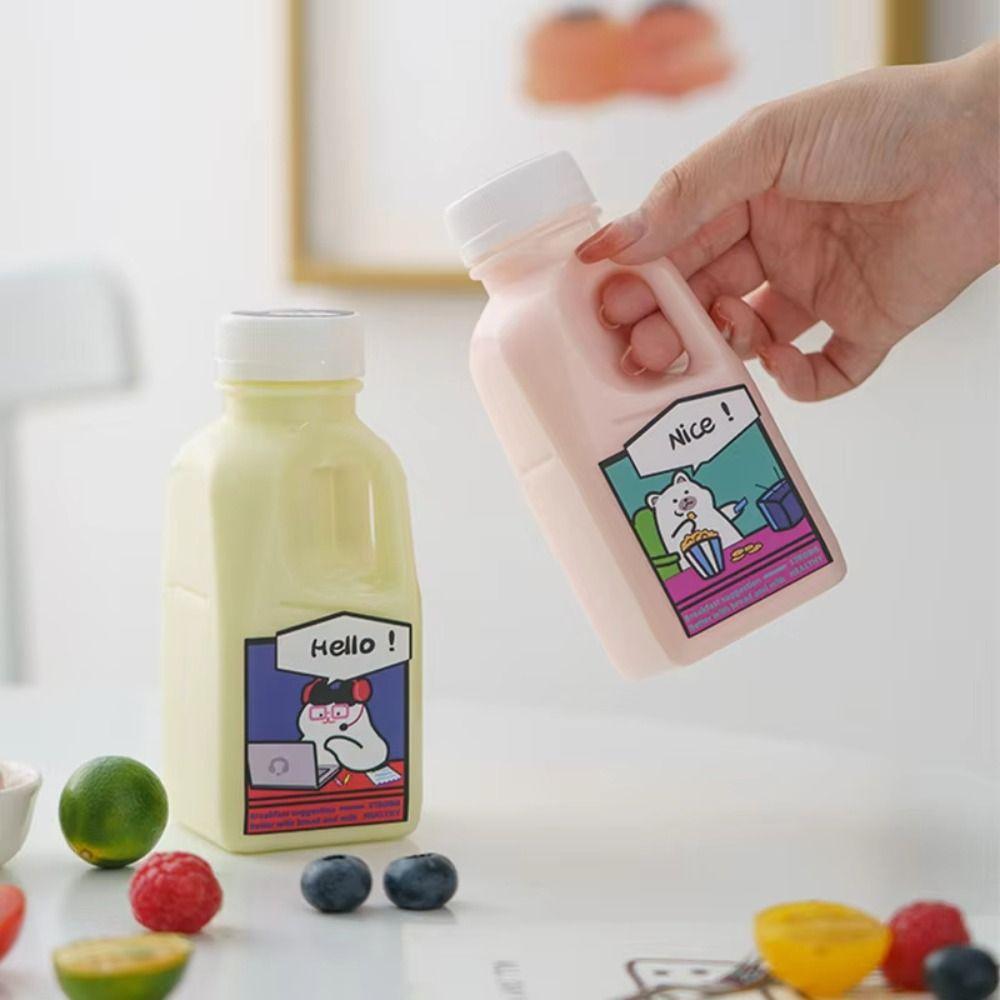 Transparent Juice Bottle 500ML Camping Hiking Drinkware Durable Milk Beverage Bottle помаранчевий
Transparent Juice Bottle 500ML Camping Hiking Drinkware Durable Milk Beverage Bottle помаранчевий