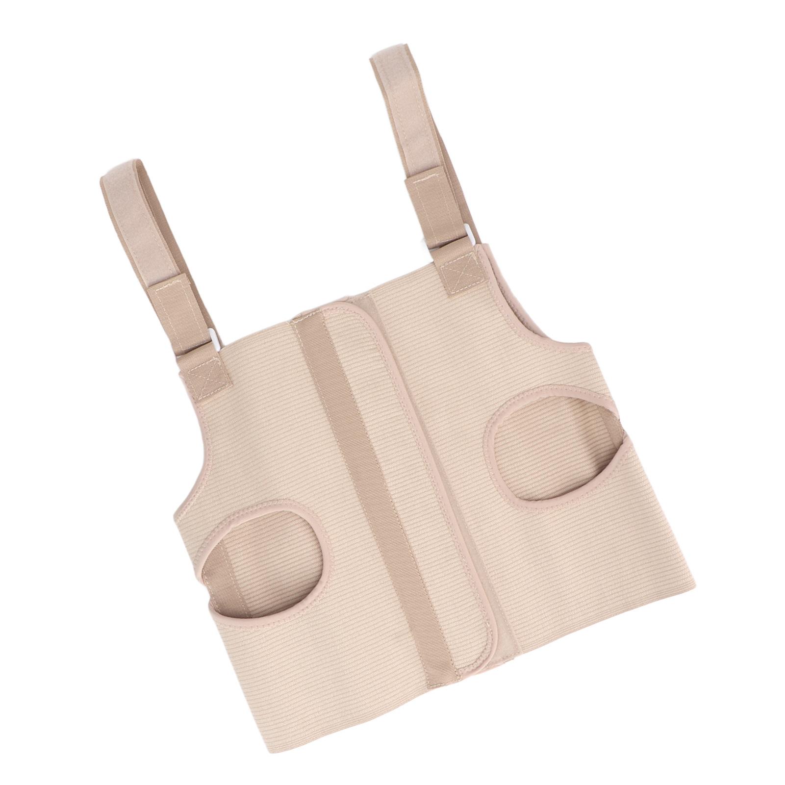 Бандаж для поддержки груди, регулируемый плечевой ремень с фиксацией, дышащий, поддерживающий ребра XL
Бандаж для поддержки груди, регулируемый плечевой ремень с фиксацией, дышащий, поддерживающий ребра XL