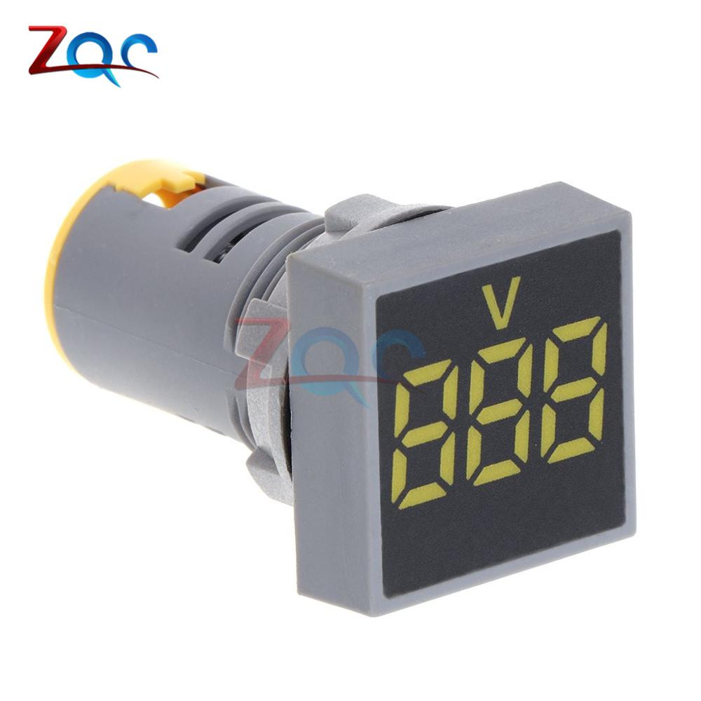 Square LED Digital Dual Display Voltmeter Ammeter Signal Lights Volt Voltage Gauge Current Tester Meter AC 60-500V 0-100A 220V
Square LED Digital Dual Display Voltmeter Ammeter Signal Lights Volt Voltage Gauge Current Tester Meter AC 60-500V 0-100A 220V
