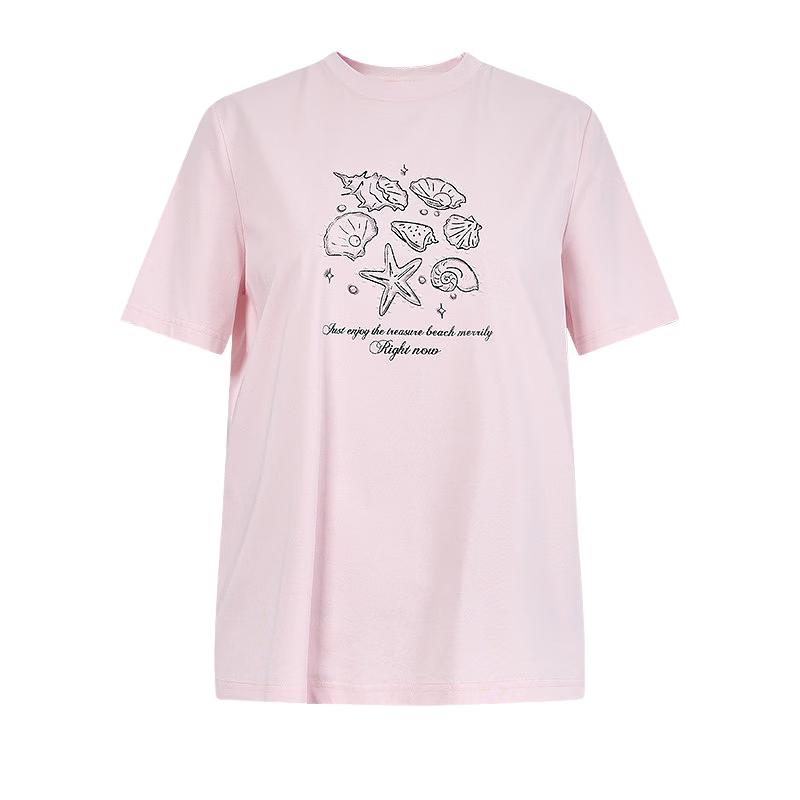 Women s Shell Print Pearl Rhinestone T-Shirt M
Women s Shell Print Pearl Rhinestone T-Shirt M