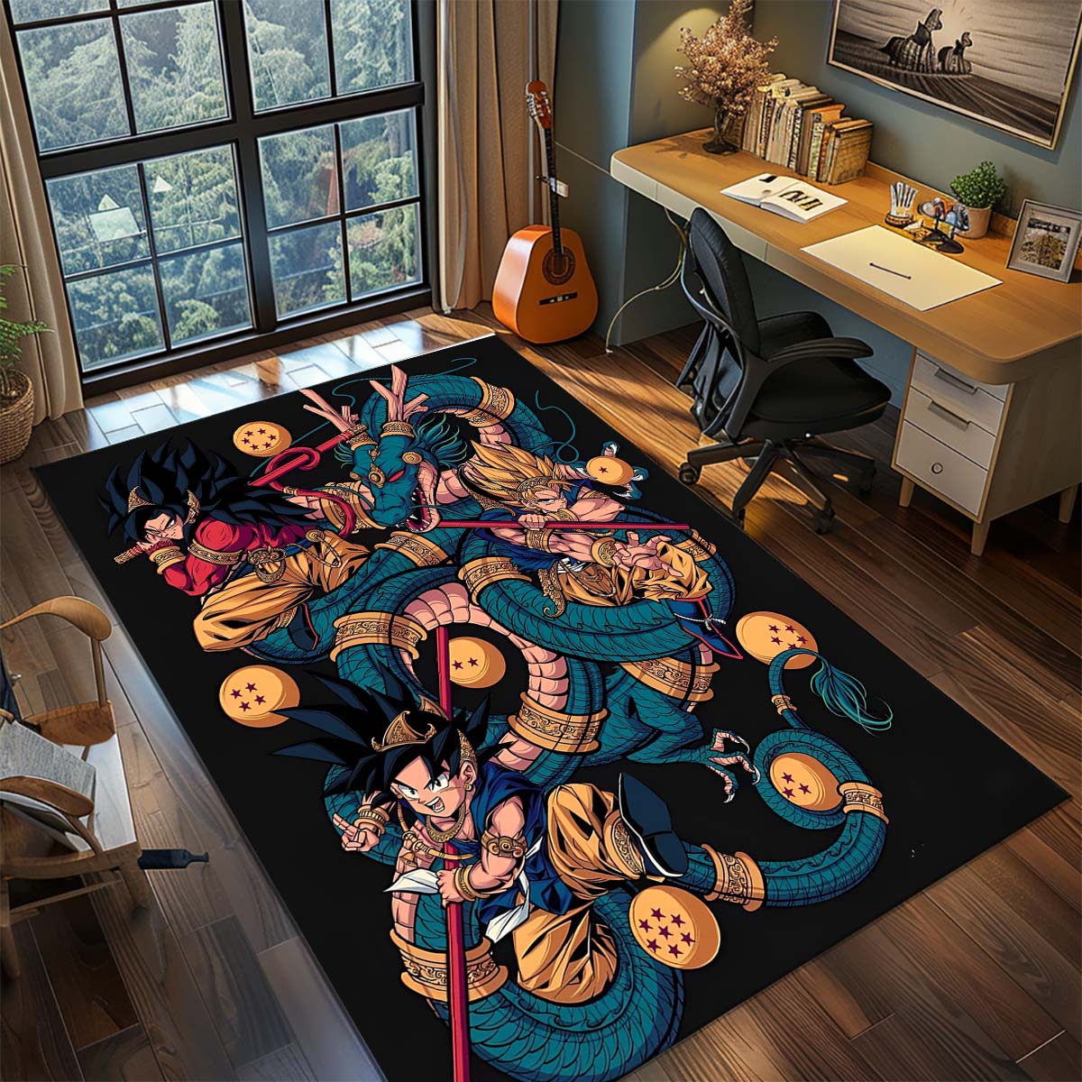 Dragon Ball Goku Anime Rug Carpet Large Area Rug Non Slip Washable Floor Mat Gamer Room Bedroom Home Decor -QJY 60x90cm
Dragon Ball Goku Anime Rug Carpet Large Area Rug Non Slip Washable Floor Mat Gamer Room Bedroom Home Decor -QJY 60x90cm