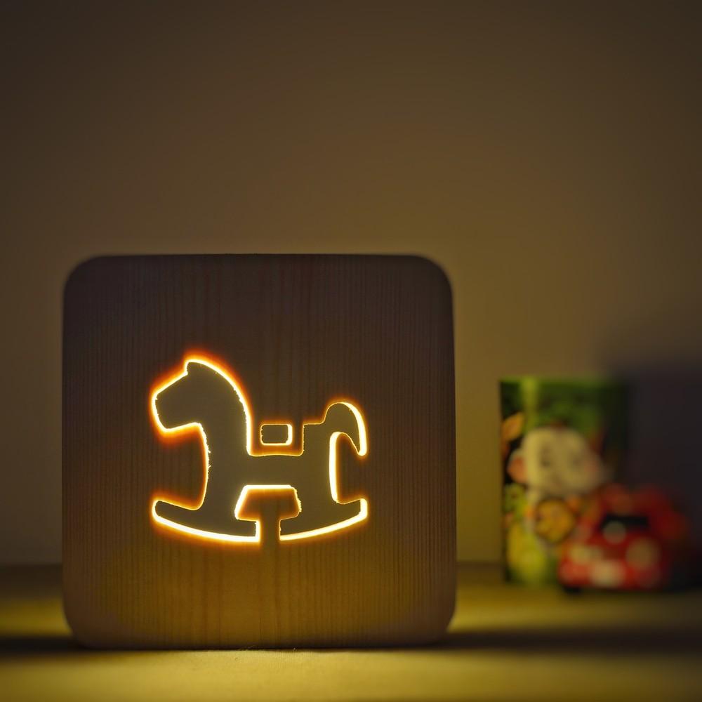 Starmood 3D Деревянная лошадка-качалка Детская комната Светодиодная столешница Ночь
Starmood 3D Деревянная лошадка-качалка Детская комната Светодиодная столешница Ночь