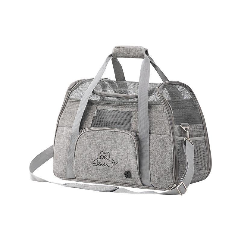 Дышащая переноска для питомцев, крепящаяся в автомобиль, для двух кошек или собак - Клетка для кастрированной кошки и портативная лежанка Handbag
Дышащая переноска для питомцев, крепящаяся в автомобиль, для двух кошек или собак - Клетка для кастрированной кошки и портативная лежанка Handbag