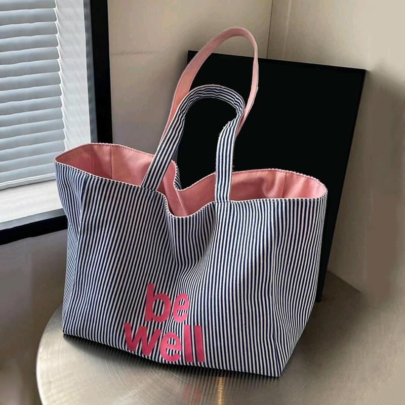 Yogodlns Striped Tote Bag For Women Large Capacity Shoulder Bag Two-sides Reversible Hand Bag Traveling And Shopping Underarm Bag 53x18x31cm красный
Yogodlns Striped Tote Bag For Women Large Capacity Shoulder Bag Two-sides Reversible Hand Bag Traveling And Shopping Underarm Bag 53x18x31cm красный