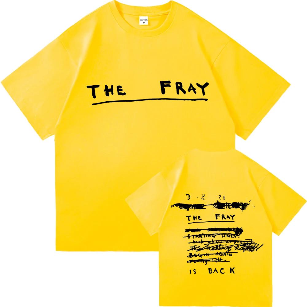 THE FRAY Band Graphic T-shirt Short Sleeve Cotton Loose Male T Shirt Unisex Streetwear Heavy Unisextal Casual Unisex/Women Clothes Tee 2XL
THE FRAY Band Graphic T-shirt Short Sleeve Cotton Loose Male T Shirt Unisex Streetwear Heavy Unisextal Casual Unisex/Women Clothes Tee 2XL