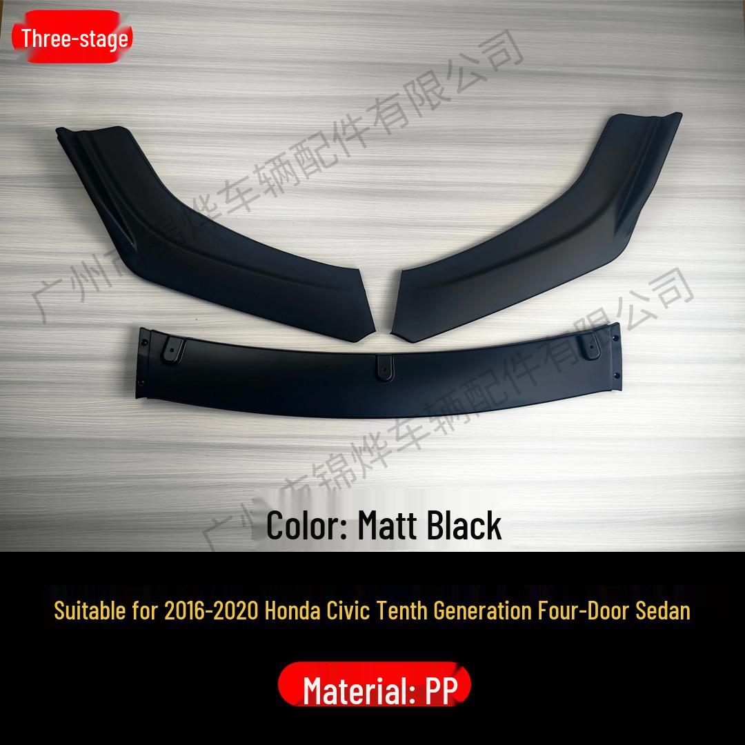 Fits 2016-2020 Honda Civic Sedan Front Bumper Lip Splitter Spoiler Trim
Fits 2016-2020 Honda Civic Sedan Front Bumper Lip Splitter Spoiler Trim