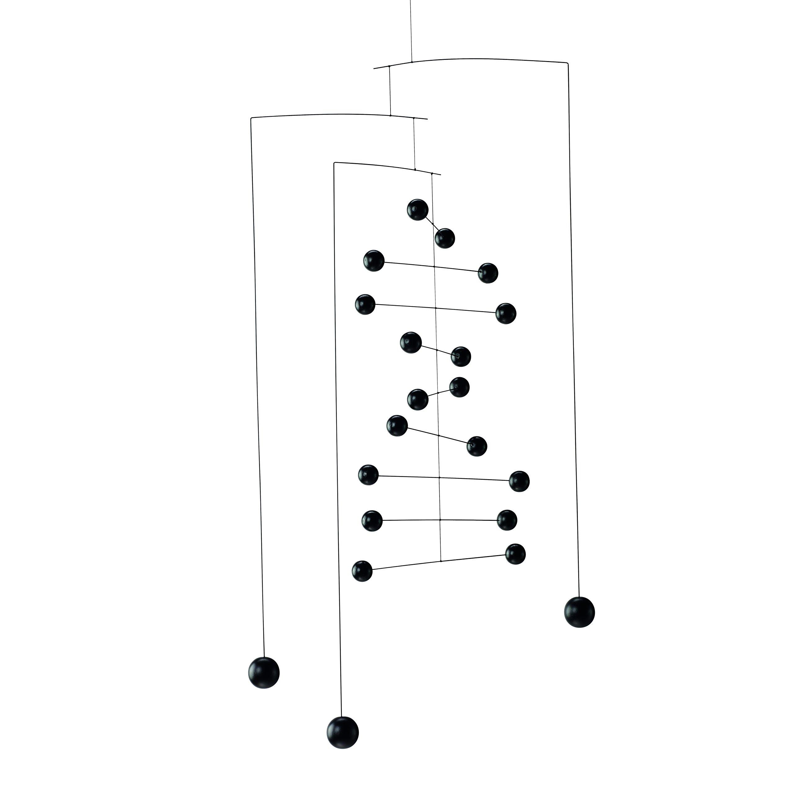 Flensted Counterpoint Large Black Hanging Mobile 44 inches Beechwood and Steel Handmade in Denmark - - - чорний
Flensted Counterpoint Large Black Hanging Mobile 44 inches Beechwood and Steel Handmade in Denmark - - - чорний