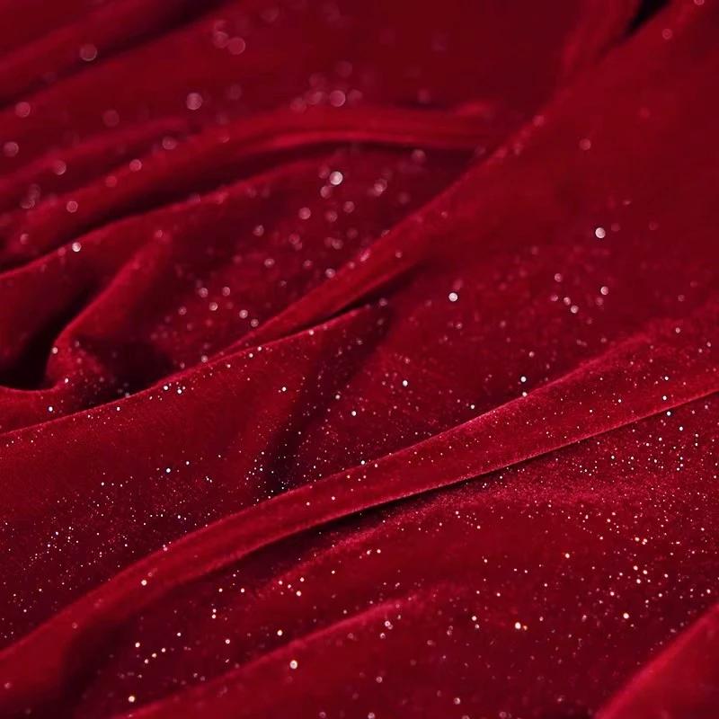 100x140cm Glitter Velvet Starry Fabric,Soft and Smooth Woven Non-elastic for Sewing Dress DIY Handmade Velvet Cloth Soft Smooth 100x140cm
100x140cm Glitter Velvet Starry Fabric,Soft and Smooth Woven Non-elastic for Sewing Dress DIY Handmade Velvet Cloth Soft Smooth 100x140cm