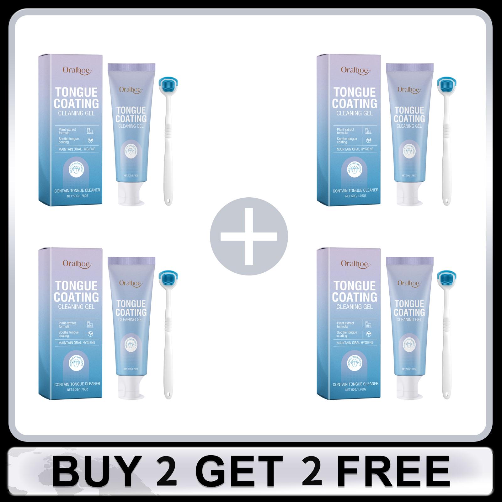 Tongue Cleaning Gel With Toothbrush For Remove Tongue Coating Eliminate Bad Breath Fresh Breath Inhibit Oral Bacteria Oral Care
Tongue Cleaning Gel With Toothbrush For Remove Tongue Coating Eliminate Bad Breath Fresh Breath Inhibit Oral Bacteria Oral Care