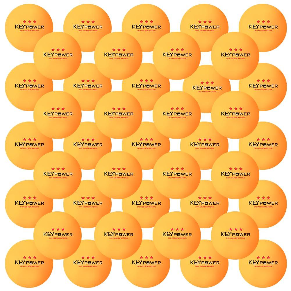 Homraku Table Tennis Balls for Practice and Ping Pong Pack of 100 Professional Three Star Plastic Competition, Balls, - Yellow, Level, 40mm, (ABS
Homraku Table Tennis Balls for Practice and Ping Pong Pack of 100 Professional Three Star Plastic Competition, Balls, - Yellow, Level, 40mm, (ABS