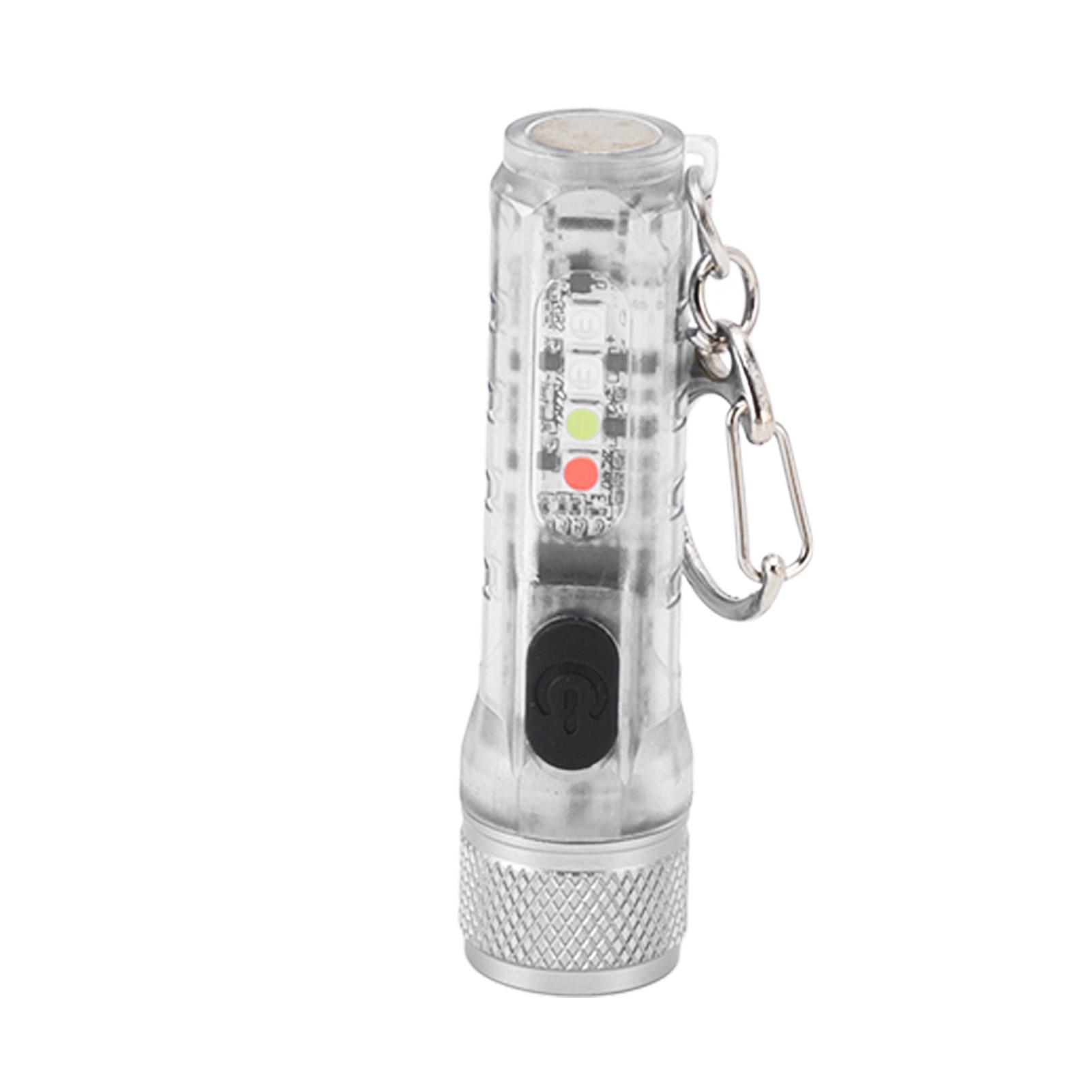 Bright Keychain Flashlight Stainless Steel Compact Keychain LED Flashlight Various Lighting Modes Magnetic Base for Traveling прозрачный
Bright Keychain Flashlight Stainless Steel Compact Keychain LED Flashlight Various Lighting Modes Magnetic Base for Traveling прозрачный