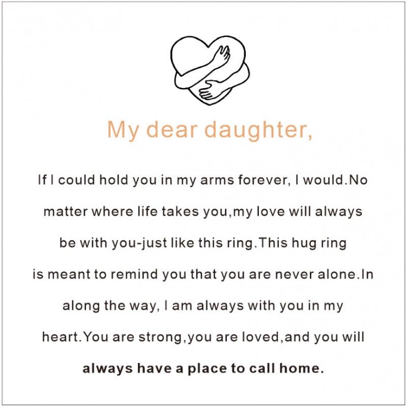 Engraved Hugging Hands Ring for Women - Fashionable European American Style Index Finger Ring with English Letter Design Adjustable Opening
Engraved Hugging Hands Ring for Women - Fashionable European American Style Index Finger Ring with English Letter Design Adjustable Opening
