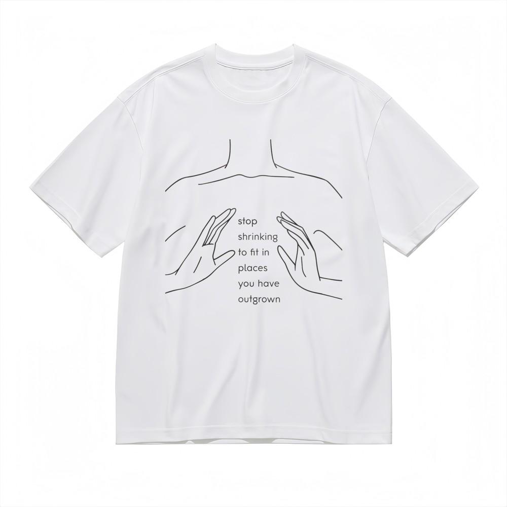 Women s T-shirt With Self-Empowerment Graphic Unisex White 100% Cotton Tops USA S
Women s T-shirt With Self-Empowerment Graphic Unisex White 100% Cotton Tops USA S