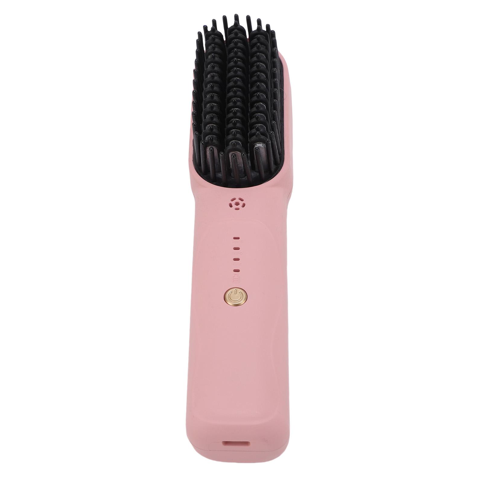 Cordless Hair Straightener Brush Re able Hair Straightening Comb ing Iron Portable Electric Styling Comb
Cordless Hair Straightener Brush Re able Hair Straightening Comb ing Iron Portable Electric Styling Comb