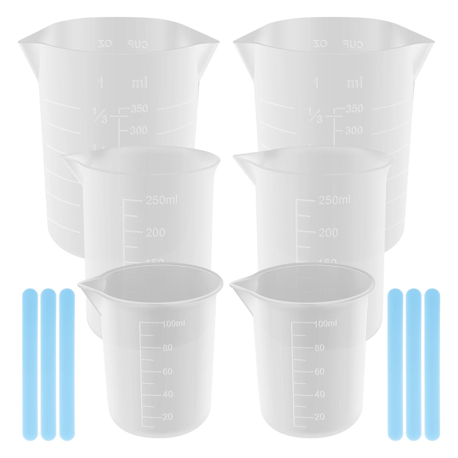 6/10 Pcs Silicone Chocolate Melting Cup Set 3.38/8.45/11.83 oz Measuring Cup with Stir Stick for Cheese Butter Baking Utensils
6/10 Pcs Silicone Chocolate Melting Cup Set 3.38/8.45/11.83 oz Measuring Cup with Stir Stick for Cheese Butter Baking Utensils