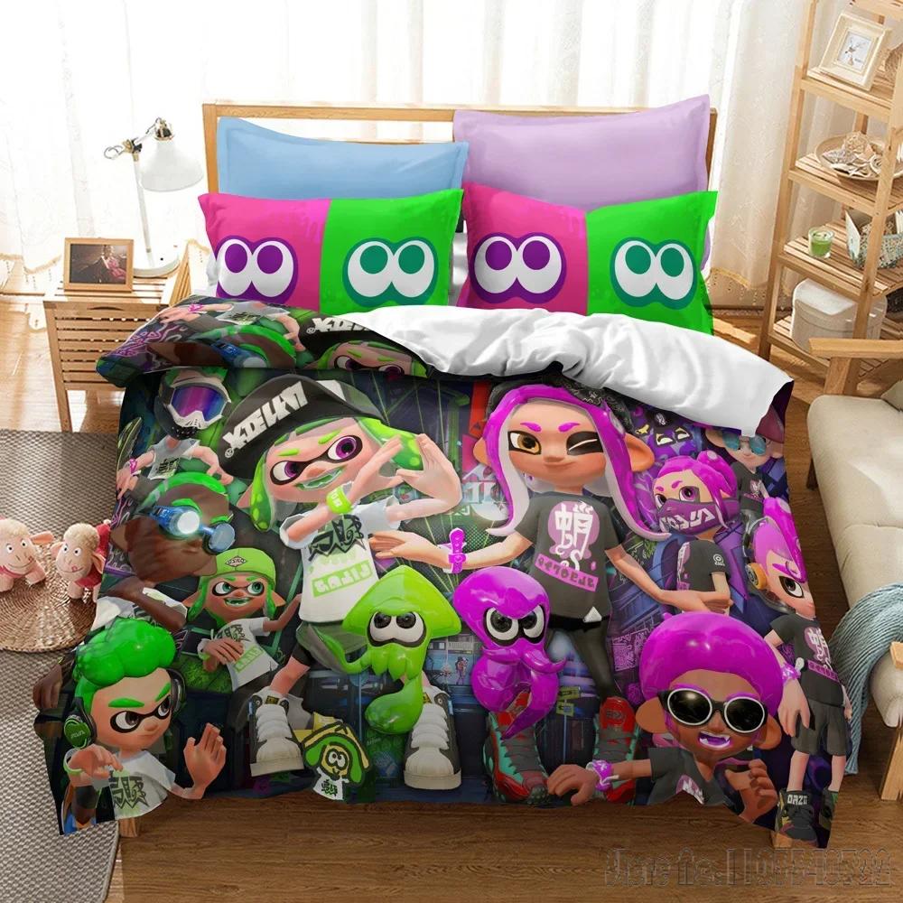 Game Splaton 3D Print Home Love Child Soft Duvet Cover Set HD Warm Comforter Cover for Children Kids Beding Sets Bedclothes Bedrom Decor 120*200cm Single
Game Splaton 3D Print Home Love Child Soft Duvet Cover Set HD Warm Comforter Cover for Children Kids Beding Sets Bedclothes Bedrom Decor 120*200cm Single