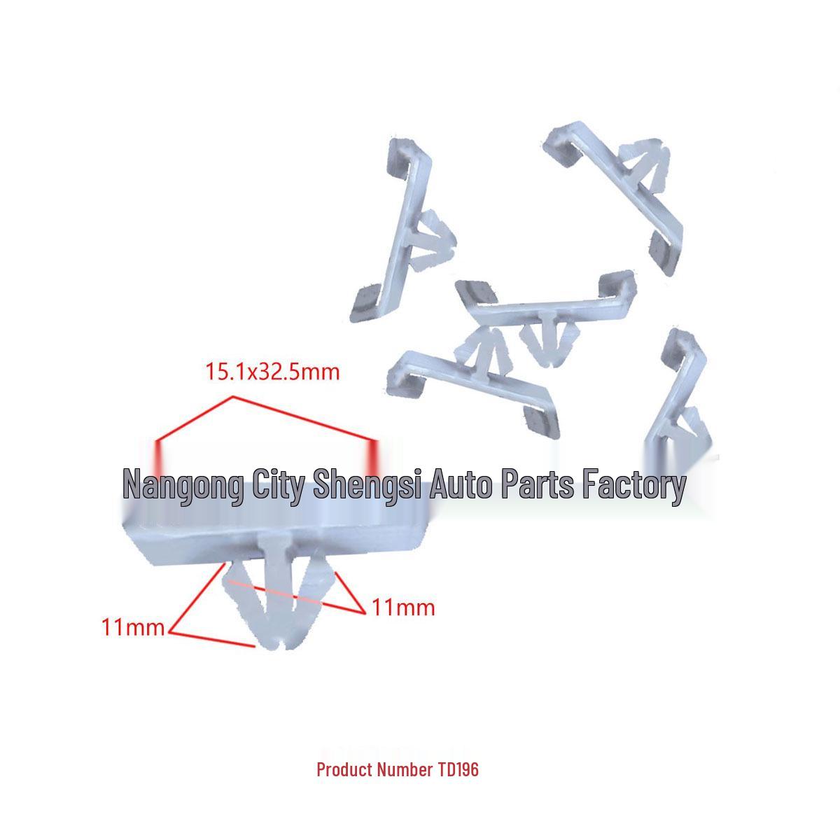 Volkswagen Santana 2000 Door Panel Protective Accessories Nylon Buckle 10000 units
Volkswagen Santana 2000 Door Panel Protective Accessories Nylon Buckle 10000 units