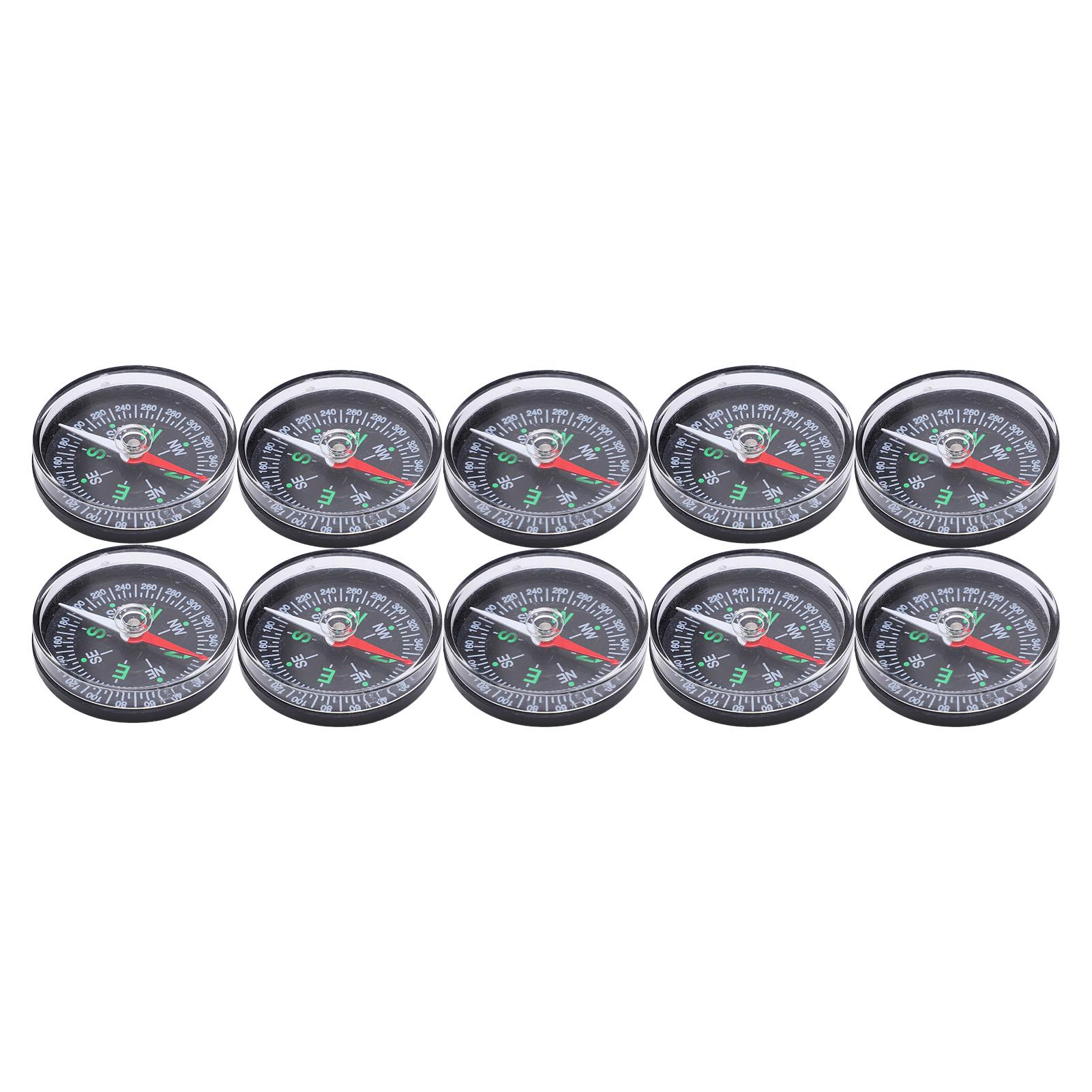 10Pcs Compass Hiking Practical Durable Lightweight Outdoor Survival Tool for Mountaineering
10Pcs Compass Hiking Practical Durable Lightweight Outdoor Survival Tool for Mountaineering