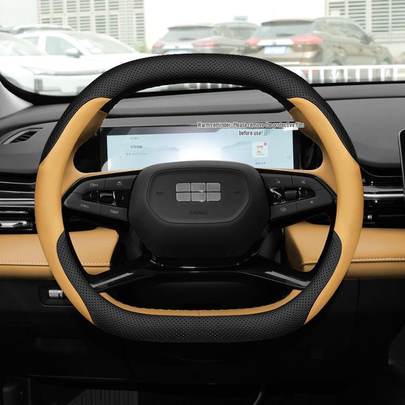 Special Steering Wheel Cover for Geely: Galaxy L7/L6/E8, Boyue L, Boyue COOL, Xingrui L, Haoyue PRO 38cm
Special Steering Wheel Cover for Geely: Galaxy L7/L6/E8, Boyue L, Boyue COOL, Xingrui L, Haoyue PRO 38cm