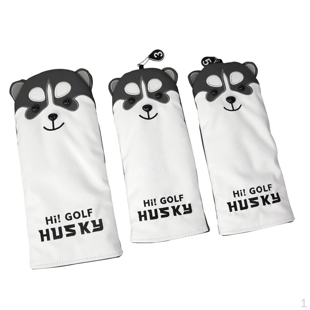 3 Pack Golf Club Headcover, Performance PU Cover Drivers
3 Pack Golf Club Headcover, Performance PU Cover Drivers