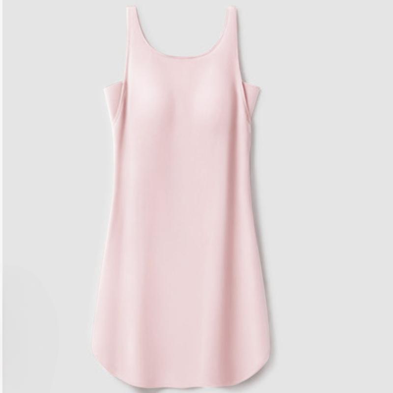 Хлопковая ночная сорочка с нагрудными вкладышами, летняя, длинная, женская пижама на бретелях, летний жилет, сексуальная летняя одежда для дома из чистого хлопка 2XL
Хлопковая ночная сорочка с нагрудными вкладышами, летняя, длинная, женская пижама на бретелях, летний жилет, сексуальная летняя одежда для дома из чистого хлопка 2XL