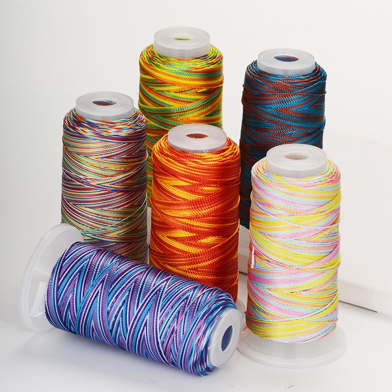 18-Strand Variegated Yarn Bracelet Weaving Cord – Gradient Dragon Scale Koi Thread DIY Material No specification
18-Strand Variegated Yarn Bracelet Weaving Cord – Gradient Dragon Scale Koi Thread DIY Material No specification