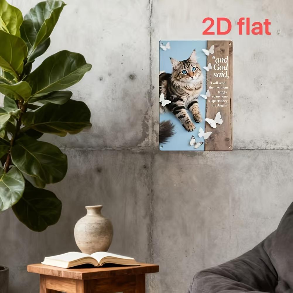 Cat with Angel Quote And God Said Vintage Metal Tin Sign Wall Decor 20x30cm(7.8x11.8inch)
Cat with Angel Quote And God Said Vintage Metal Tin Sign Wall Decor 20x30cm(7.8x11.8inch)