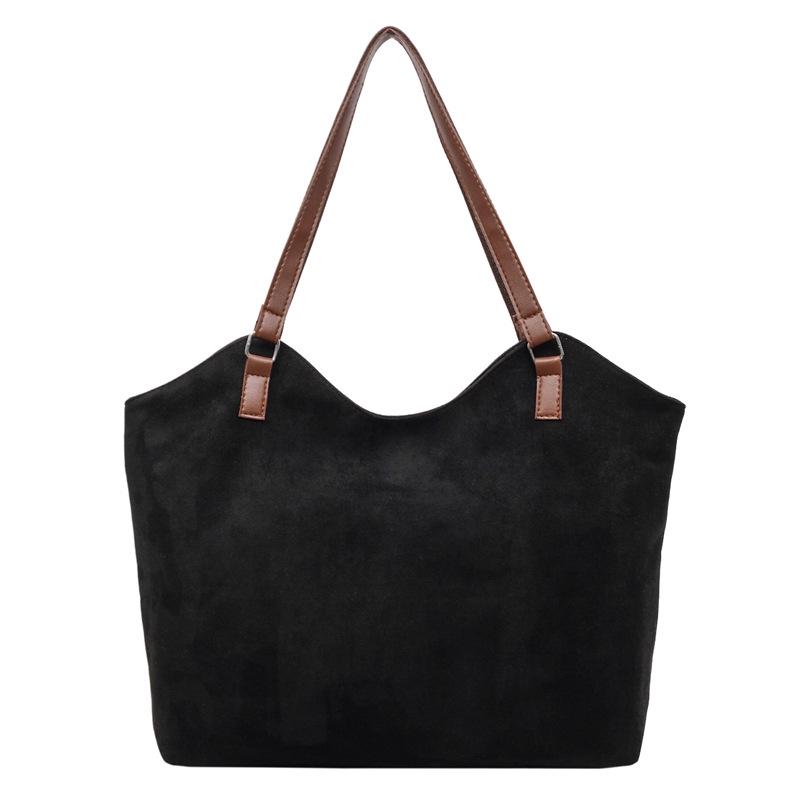 New Suede Plush One-Shoulder Handbag - Large Capacity & Versatile Fashion Tote чорний
New Suede Plush One-Shoulder Handbag - Large Capacity & Versatile Fashion Tote чорний