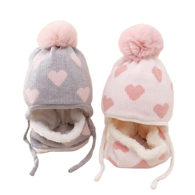Autumn Winter Children s Knitted Hat Scarf Two Piece Set Velvet Pompom Children Hat Girls Ear Protection Girls Cap Collar Set
Autumn Winter Children s Knitted Hat Scarf Two Piece Set Velvet Pompom Children Hat Girls Ear Protection Girls Cap Collar Set