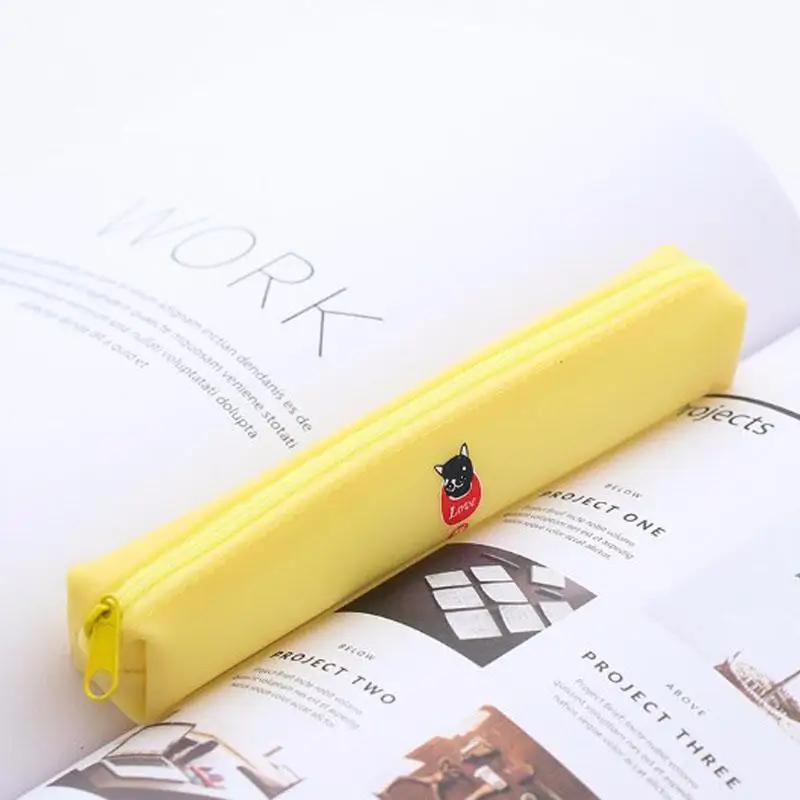 Cute Long Strip Candy Color Dog Pencil Bag Case Stationery Material Escolor School Supplies жёлтый
Cute Long Strip Candy Color Dog Pencil Bag Case Stationery Material Escolor School Supplies жёлтый
