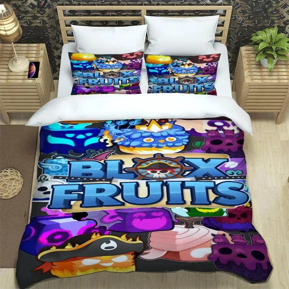 3D Game B-blox Fruits Beding Sets Exquisite Bed Suplies Set Soft Duvet Cover Bed Warm Comforter Set Beding Set High-End Premium Birthday Gift 120*200cm Single
3D Game B-blox Fruits Beding Sets Exquisite Bed Suplies Set Soft Duvet Cover Bed Warm Comforter Set Beding Set High-End Premium Birthday Gift 120*200cm Single