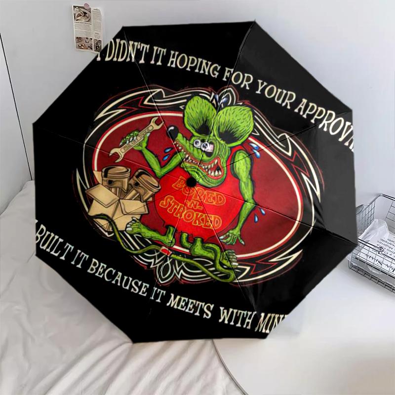 1pc Rat Fink pattern Umbrella Portable Folding Umbrella Iron Frame Hole Bone Structure Outdoor Home Umbrella разноцветный
1pc Rat Fink pattern Umbrella Portable Folding Umbrella Iron Frame Hole Bone Structure Outdoor Home Umbrella разноцветный