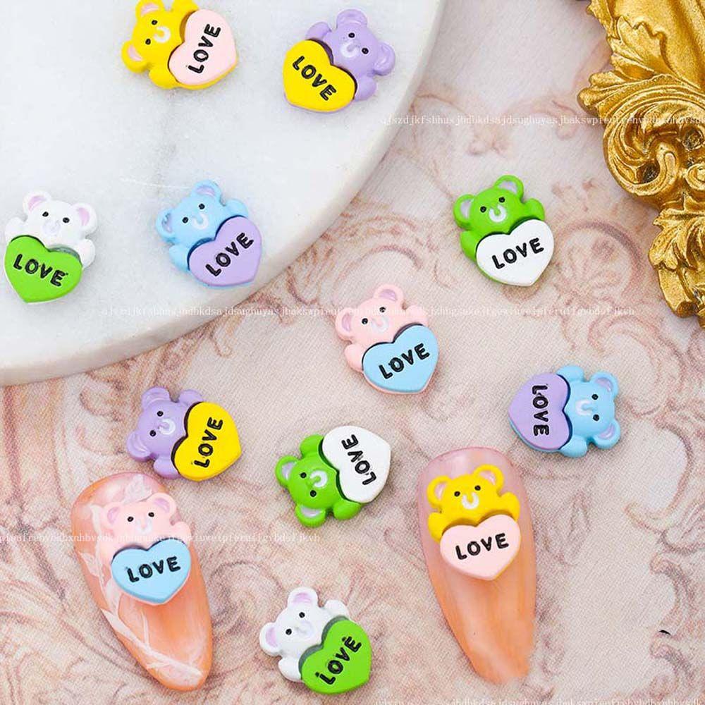 Style Nail Art Tips Nail Art Decoration 3D Bear Nails Jewelry Nail Art Accessories Nail Ornament 5pcs розовый 
Style Nail Art Tips Nail Art Decoration 3D Bear Nails Jewelry Nail Art Accessories Nail Ornament 5pcs розовый