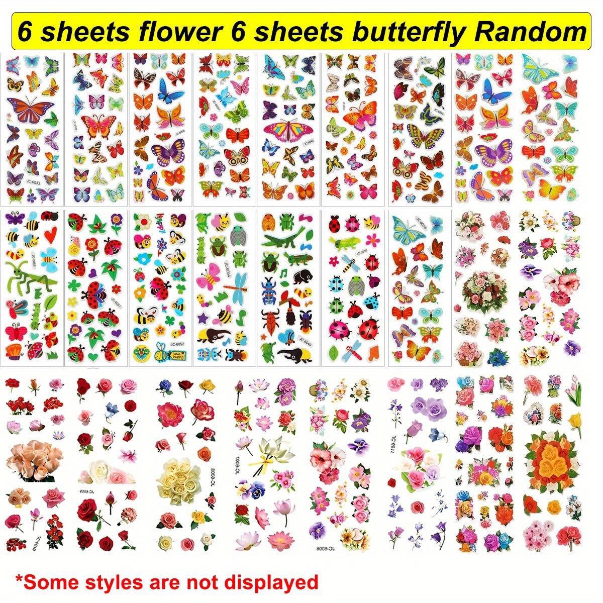12pcs Flower Butterfly Stickers 3d Retro Puffy Bubble Stickers For Diy Craft Scrapbook Notebook Label ZSY
12pcs Flower Butterfly Stickers 3d Retro Puffy Bubble Stickers For Diy Craft Scrapbook Notebook Label ZSY