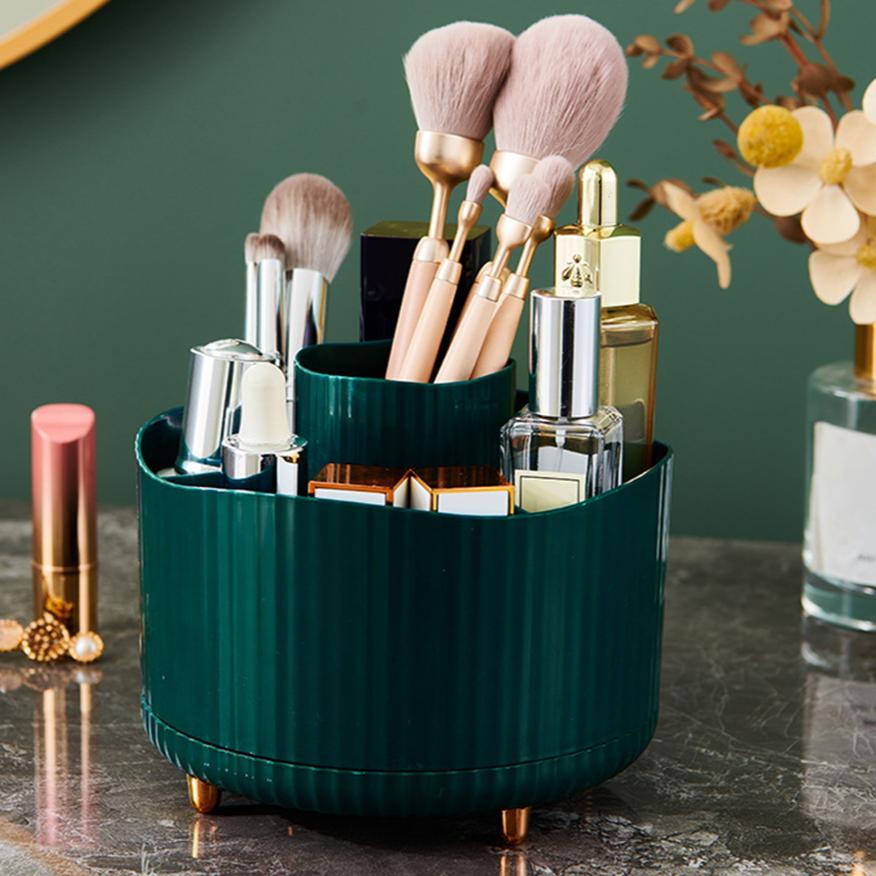 360° Rotating Makeup Brush Holder Nordic Style Cosmetics Organizer Dresser Table Lipstick Eyebrow Pencil Makeup Brush Pen Holder белый
360° Rotating Makeup Brush Holder Nordic Style Cosmetics Organizer Dresser Table Lipstick Eyebrow Pencil Makeup Brush Pen Holder белый
