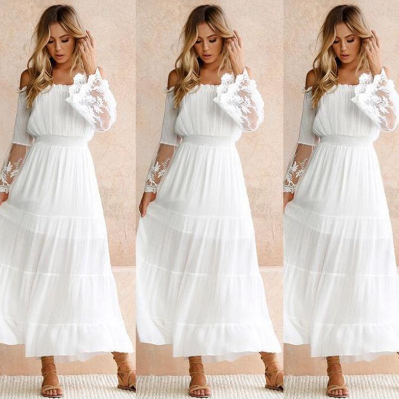 New Year Summer Vacation Beach Music Festival Commuting Work Comfortable Sexy Elegant Women S Fashion Printed Dress XL білий
New Year Summer Vacation Beach Music Festival Commuting Work Comfortable Sexy Elegant Women S Fashion Printed Dress XL білий
