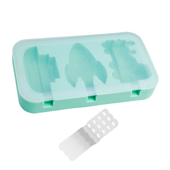 Silicone Ice Cream Mold 3 Cavities Easy Release Dinosaur Car Pineapple Ice Lolly Mold DIY Summer Freezer Ice Stick Container Kitchen Supplies J
Silicone Ice Cream Mold 3 Cavities Easy Release Dinosaur Car Pineapple Ice Lolly Mold DIY Summer Freezer Ice Stick Container Kitchen Supplies J