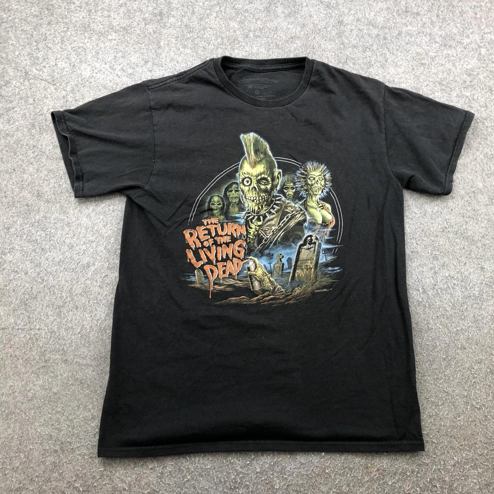 Футболка Fright-Rags Мужская Средняя Черная Возвращение Живых Мертвецов Хоррор Графическая Футболка S
Футболка Fright-Rags Мужская Средняя Черная Возвращение Живых Мертвецов Хоррор Графическая Футболка S