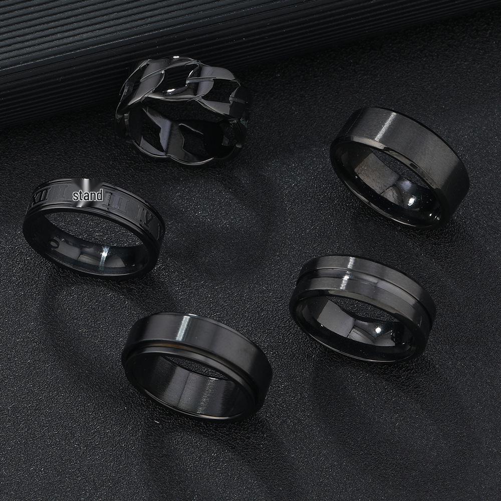 Мужское модное кольцо из матовой нержавеющей стали 8 мм - Простой титановый дизайн с широкой лицевой частью Size 11
Мужское модное кольцо из матовой нержавеющей стали 8 мм - Простой титановый дизайн с широкой лицевой частью Size 11