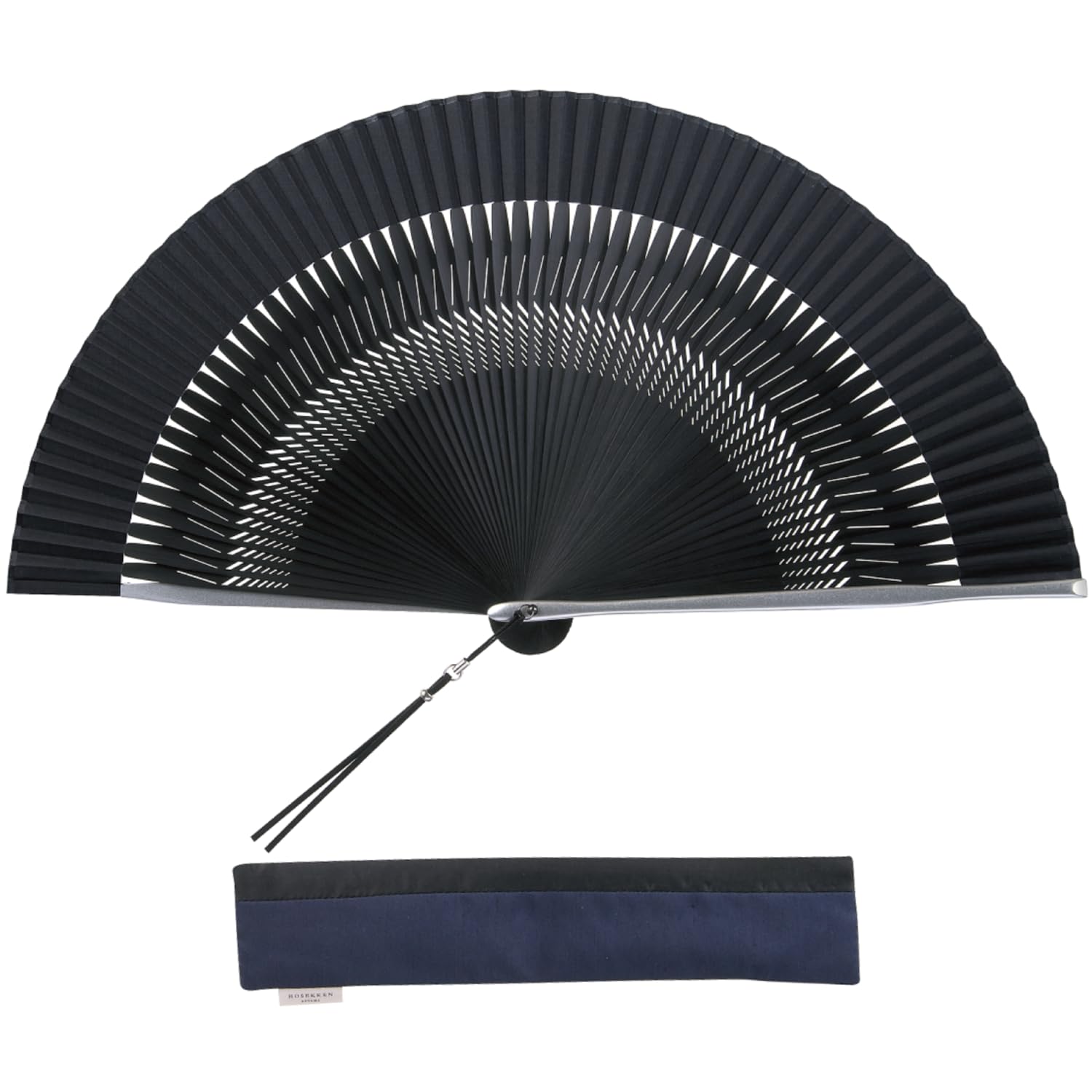 HOSEKKEN folding fan brand that combines traditional craftsmanship and modern Gentlemen 60 Aluminum Air Japanese Japanese Day gift [Luxury чорний
HOSEKKEN folding fan brand that combines traditional craftsmanship and modern Gentlemen 60 Aluminum Air Japanese Japanese Day gift [Luxury чорний