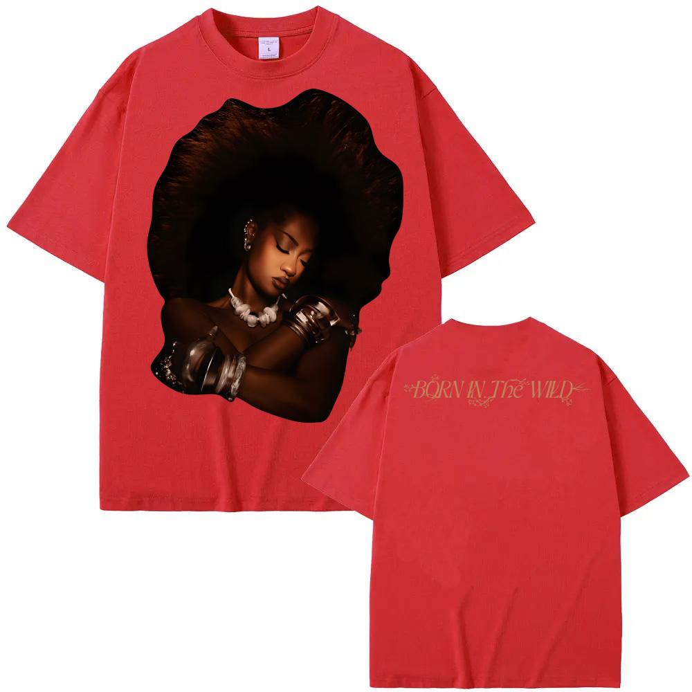 TEMS Unisex Merch Born in The Wild Tour T-Shirt 2025 NEW Harajuku High Quality Graphic Printing Tees XXL червоний
TEMS Unisex Merch Born in The Wild Tour T-Shirt 2025 NEW Harajuku High Quality Graphic Printing Tees XXL червоний