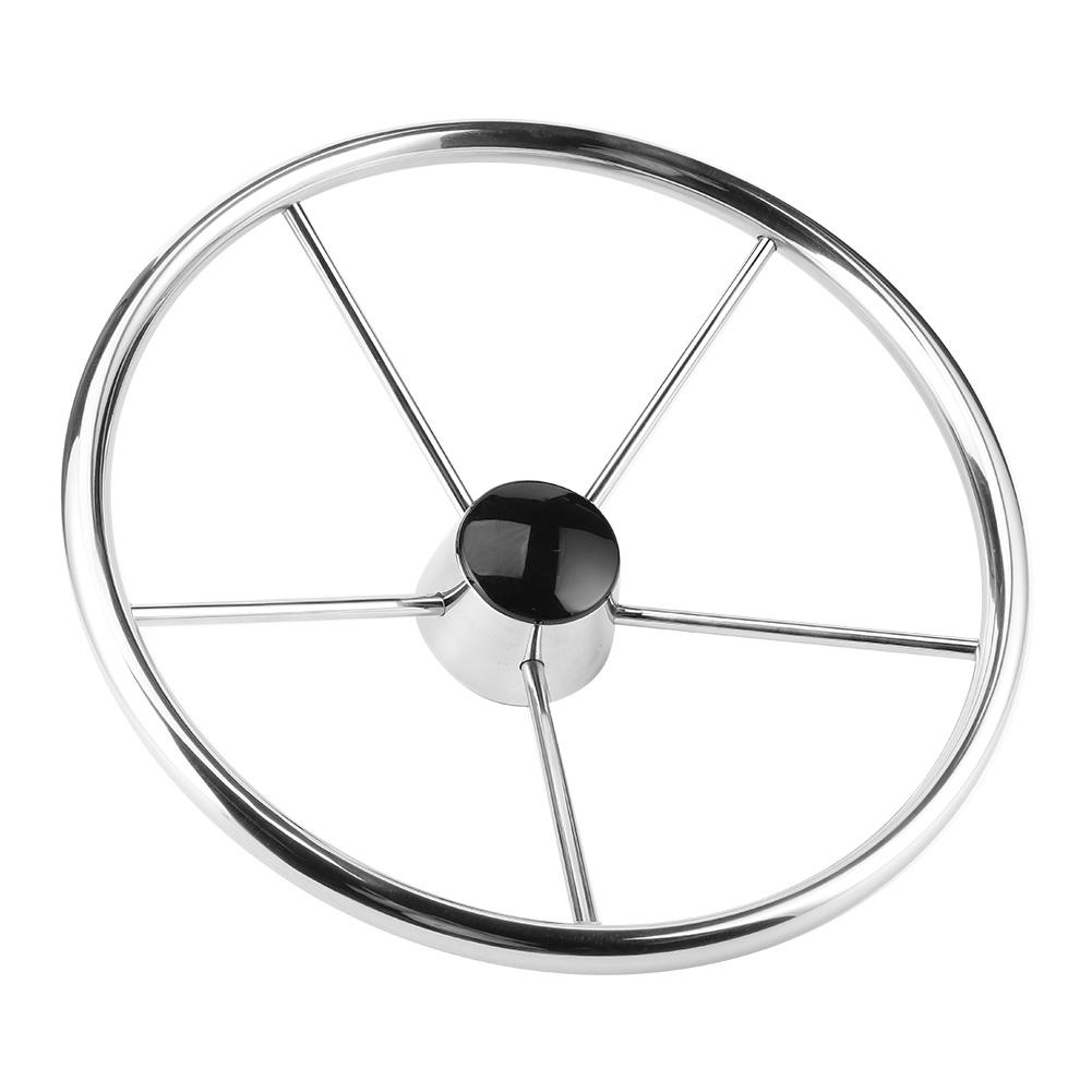 15 1 2in 5 Spoke 10 Degree Steering Wheel Stainless Steel Marine Boat Accessories
15 1 2in 5 Spoke 10 Degree Steering Wheel Stainless Steel Marine Boat Accessories