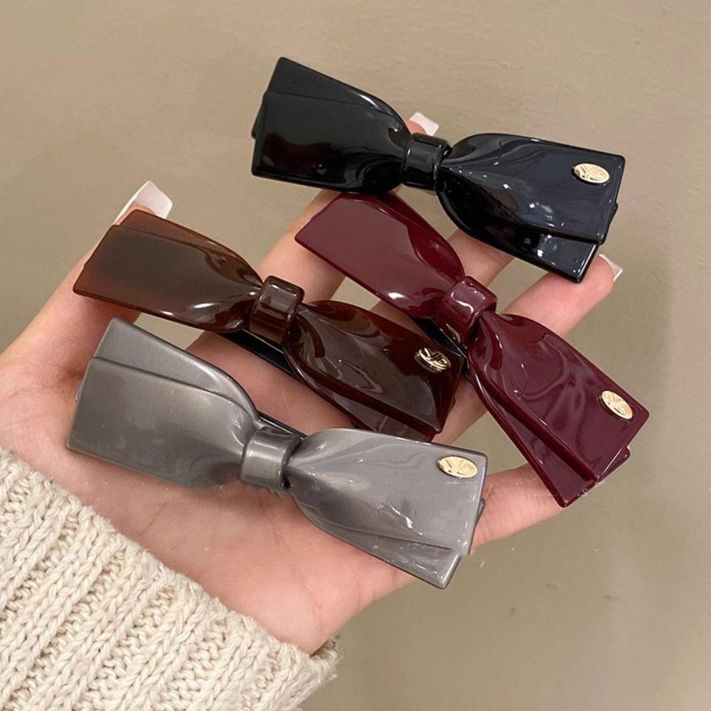 Barrette Bow Hair Clip Hair Claw Bowknot Spring Clip Fashion Acetic Acid Hairpin Travel Style 4
Barrette Bow Hair Clip Hair Claw Bowknot Spring Clip Fashion Acetic Acid Hairpin Travel Style 4