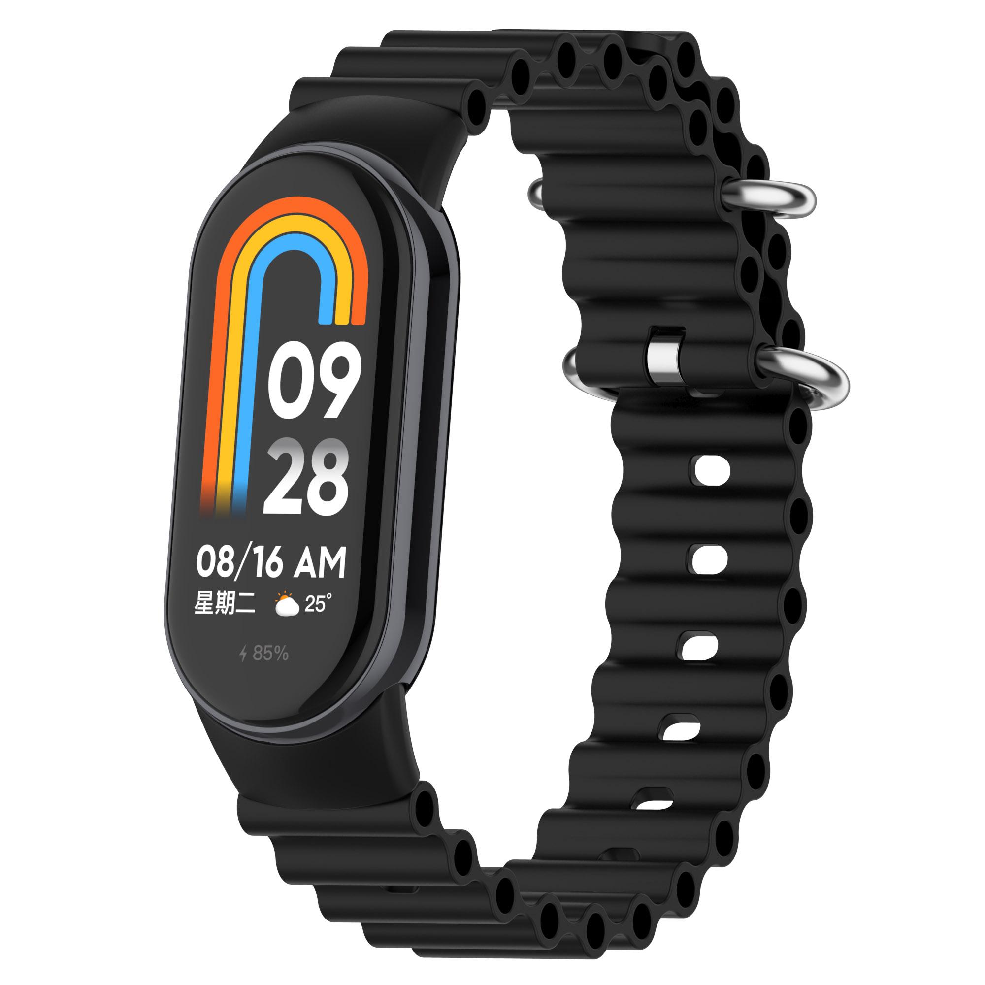 Ocean Silicone Strap For XiaoMi Miband 10 9 8 Smartwatch Sports Soft Replacement bracelet Belt XiaoMi Band 10 Accessories Correa For Mi Band 8 9 чёрный
Ocean Silicone Strap For XiaoMi Miband 10 9 8 Smartwatch Sports Soft Replacement bracelet Belt XiaoMi Band 10 Accessories Correa For Mi Band 8 9 чёрный