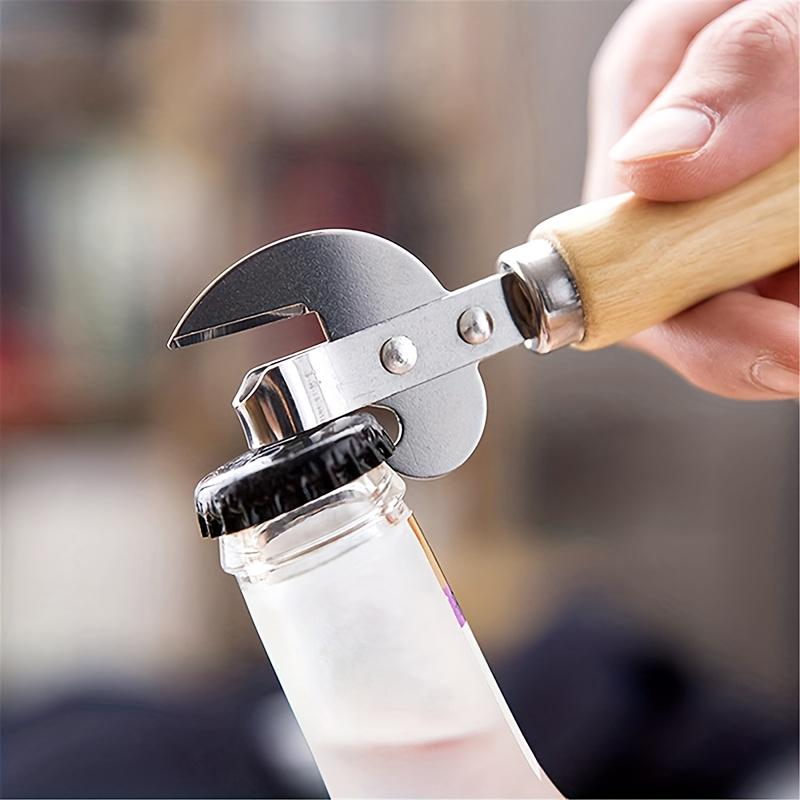 Retro Wooden 6Pcs Can Opener Set - with Metal Can Knife, Beer/Wine Opener - Kitchen & Picnic Tools 6pcs
Retro Wooden 6Pcs Can Opener Set - with Metal Can Knife, Beer/Wine Opener - Kitchen & Picnic Tools 6pcs