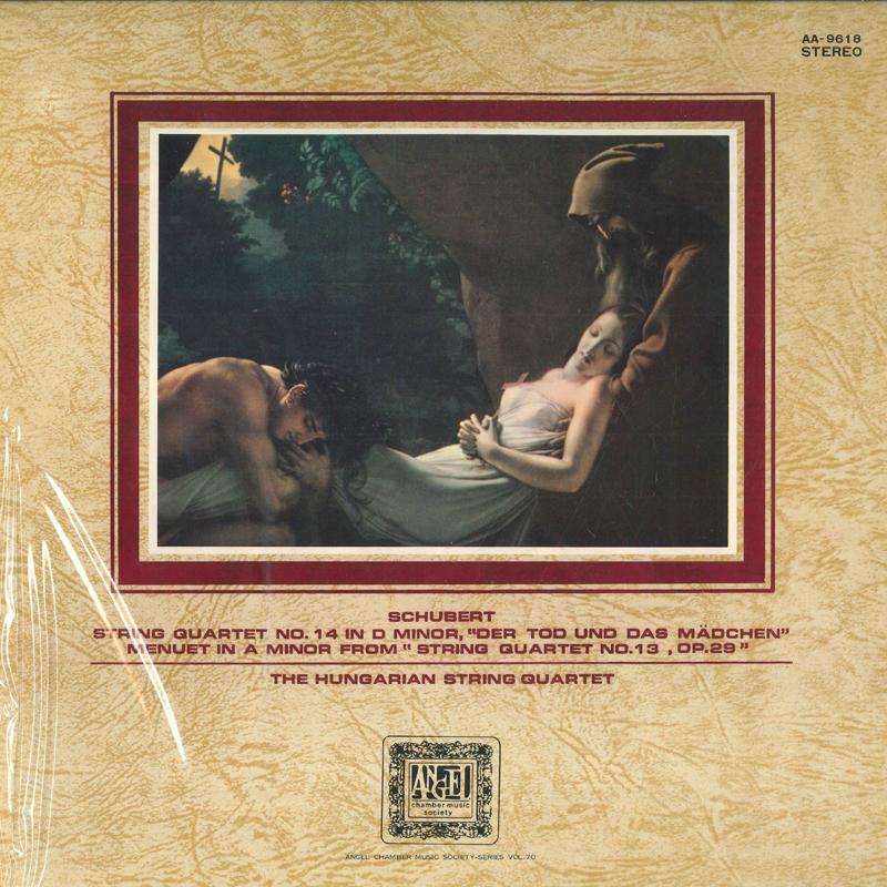 LP Record HUNGARIAN STRING QUARTET - Schubert: String Quartet No. 14 in AA9618PROMO ANGEL Japan Classical Used
LP Record HUNGARIAN STRING QUARTET - Schubert: String Quartet No. 14 in AA9618PROMO ANGEL Japan Classical Used