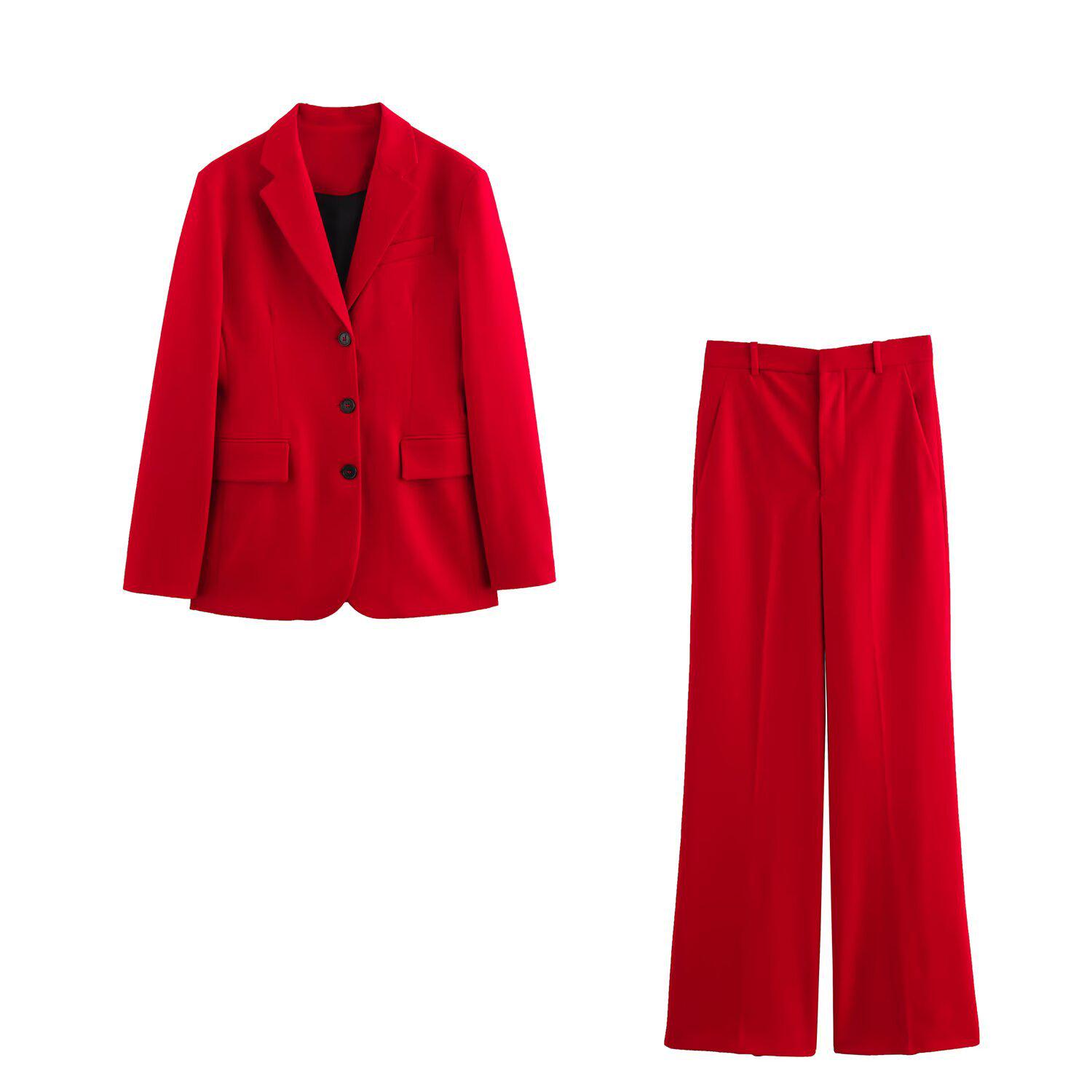 Spring 2025 Women s European & American Style Straight-Cut Suit Jacket and Pants Set Extra Small
Spring 2025 Women s European & American Style Straight-Cut Suit Jacket and Pants Set Extra Small